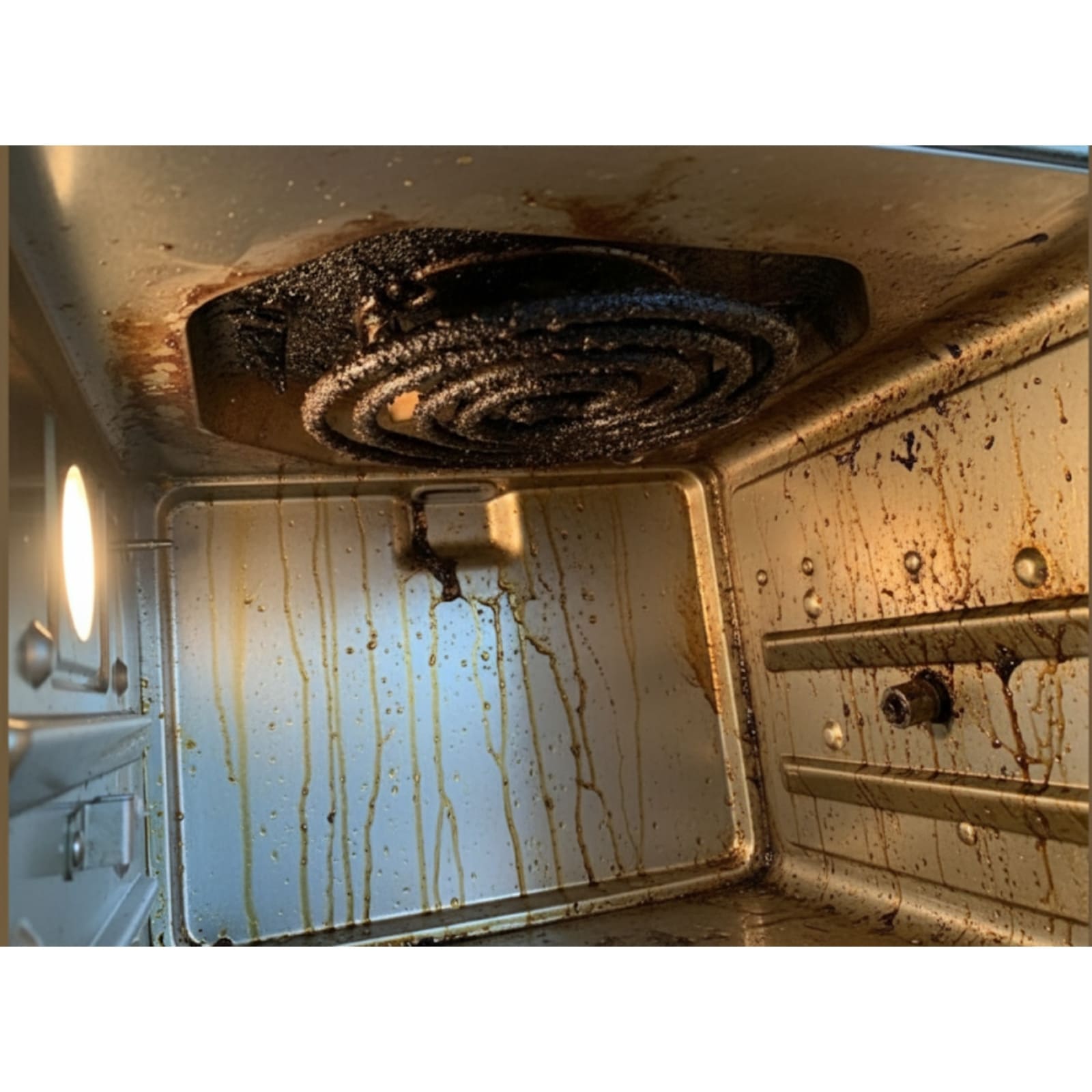 dây mayso đóng cặn dầu mỡ gây rỉ